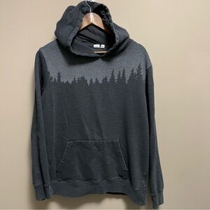 tentree Juniper Hoodie Meteorite Black Heather Men’s Large